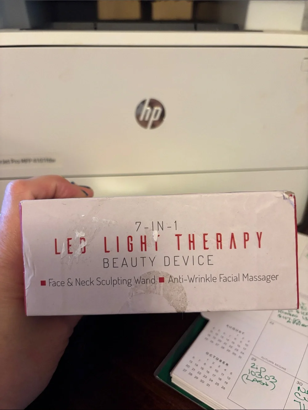 Beauty Device. New in box. 7 in 1 tool. Helps firm skin . Anti wrinkles. Etc.